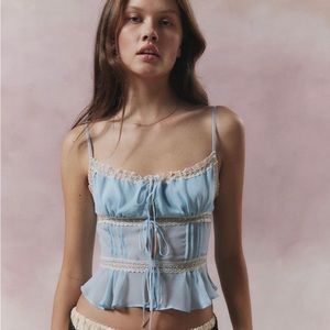 Kimchi Blue Ivy Lace-Inset Cami